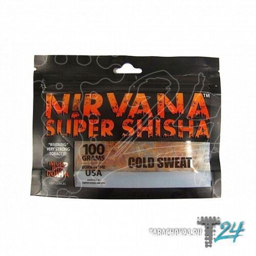 NIRVANA / Табак Nirvana Super Shisha Cold sweet, 100г [M] в ХукаГиперМаркете Т24